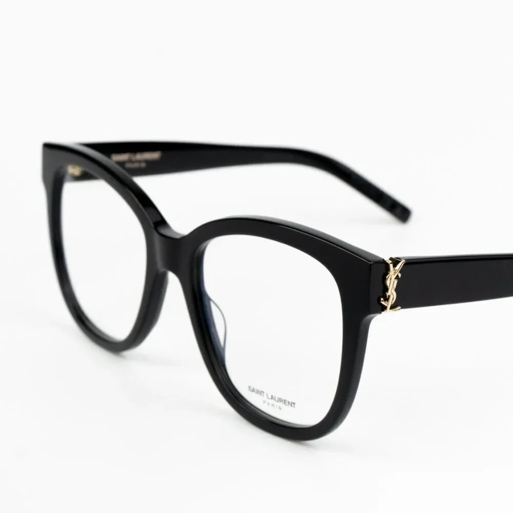 NEW Saint Laurent SLM97 001 Black Square Women Eyeglasses